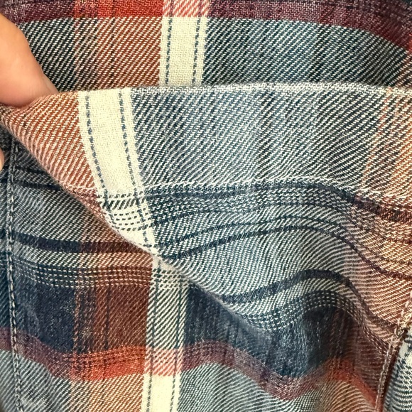 Tommy Bahama Button Up Plaid Casual Camp Shirt Seaspray Men’s XXL Short Sleeve - Picture 8 of 13